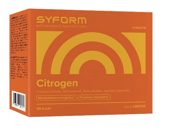 syform srl citrogen limone 20 bustine 6 g ean 8388766157957