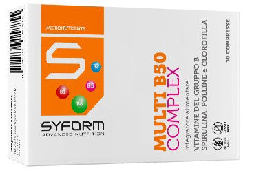 syform srl multi b50 complex 30 compresse da 1200 mg ean 8388766158855