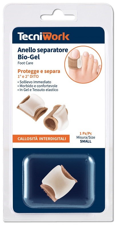 tecniwork bio gel anello separatore per alluce s 1 pezzo tecniwork ean 8023568147620