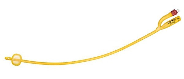 teleflex medical catetere foley a media permanenza rusch gold plus a 2 vie in silkolatex lattice silicone per adulto ch16 lunghezza 40 cm punta cilindrica a 2 fori palloncino 30 50 ml 1 pezzo teleflex medical