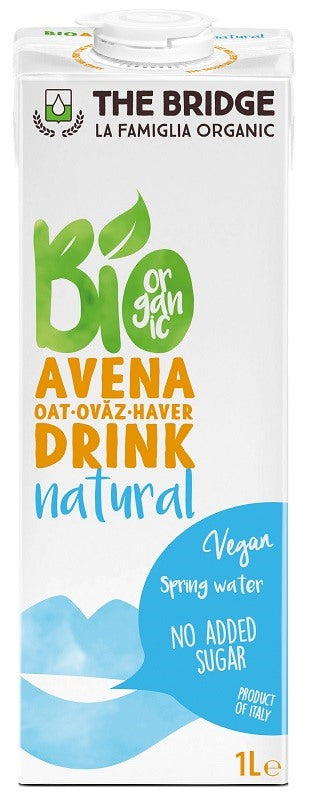 the bridge bio avena drink natural 1 litro the bridge ean 8019428000105