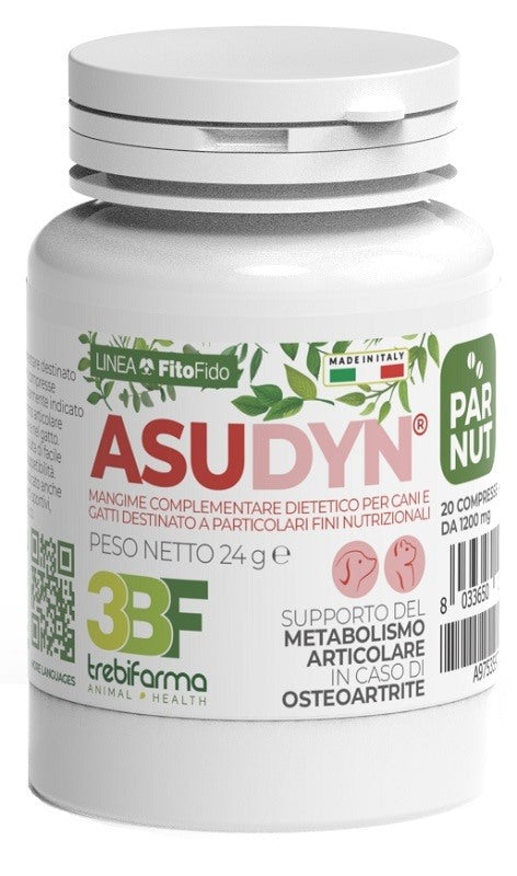 trebifarma asudyn barattolo 20 compresse 1200 mg trebifarma ean 8033650120561
