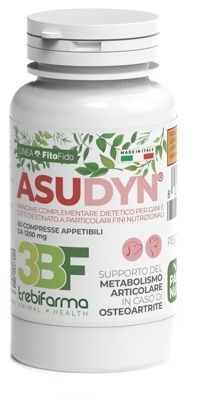 trebifarma asudyn barattolo 60 compresse 1200 mg trebifarma ean 8033650120554