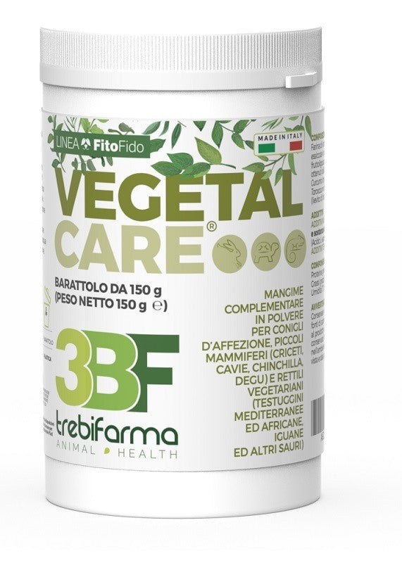 trebifarma vegetal care polvere barattolo 150 g vegetal care ean 8033650120097