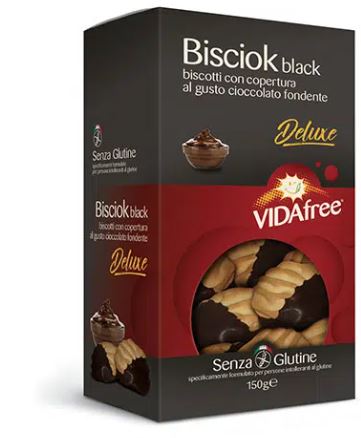 unifarmed bisciok black cioccolato fondente vidafree biscotti senza glutine 150 g unifarmed ean 8032919164407