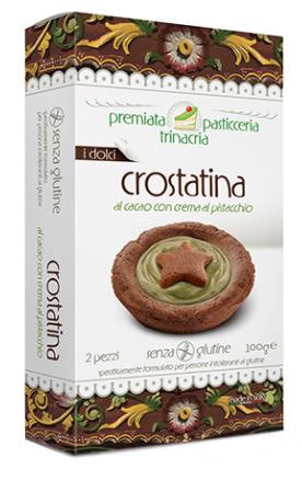 unifarmed premiata pasticceria trinacria crostatina al cacao con crema al pistacchio 150 g ean 8032919164582