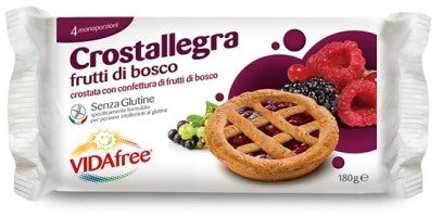 unifarmed vidafree crostallegra frutti di bosco 180 g vidafree ean 8032919162908