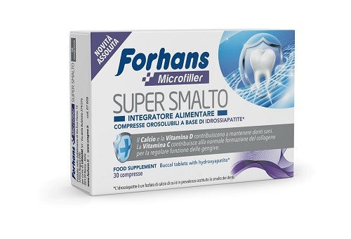 uragme srl forhans microfiller super smalto 30 compresse orosolubili forhans ean 8002185070085