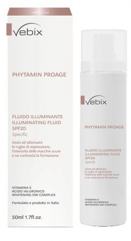 vebi istituto biochimico vebix phytamin proage specific fluido illuminante spf20 50 ml vebix ean 8021235028340