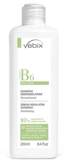 vebi istituto biochimico vebix phytamin shampoo seboregolatore normalizzante 250 ml vebix ean 8021235021709