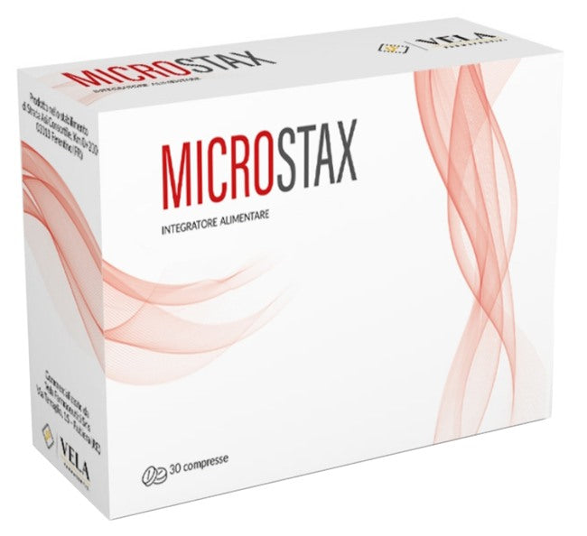 vela farmaceutici microstax 30 compresse