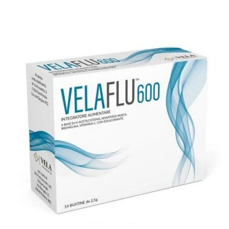 vela farmaceutici velaflu 600 14 bustine da 25 g