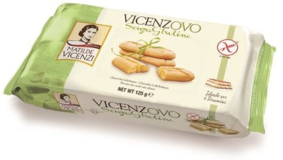 vicenzi vicenzovo savoiardi 125 g senza glutine ean 8000350005795
