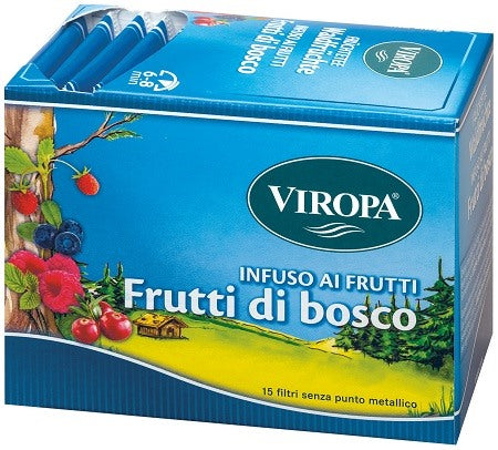 viropa import viropa infuso ai frutti di bosco 15 bustine da 25 g viropa ean 8012636005924