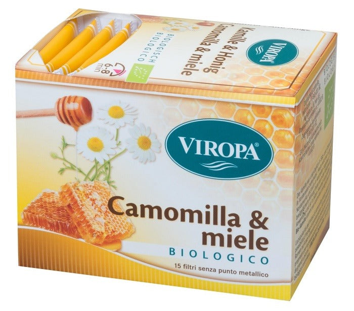 viropa viropa camomilla miele bio 15 filtri viropa ean 8012636005870