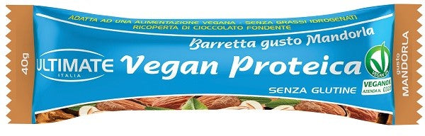 vita al top ultimate barretta vegan proteica mandorla 1 pezzo 40 g ean 8007659002616