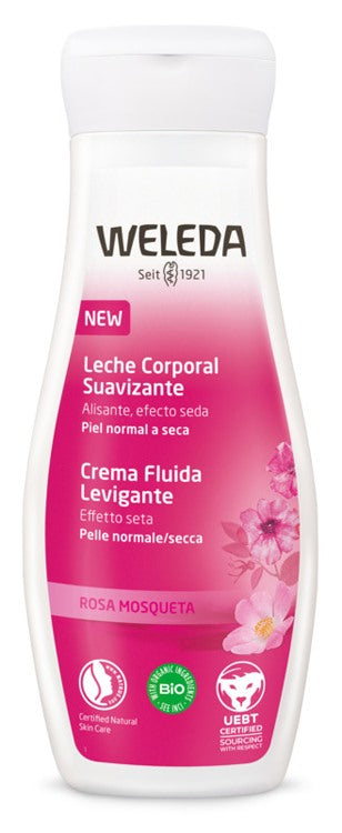 weleda italia crema fluida levigante rosa mosqueta 200 ml weleda ean 4001638529419