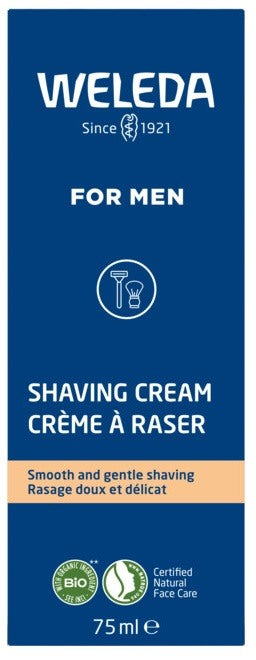 weleda italia for men crema barba 75 ml weleda ean 3596206289112
