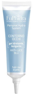 zeta farmaceutici euphidra personal hydra system contorno occhi antiluce blu 15 ml euphidra ean 8056772634792