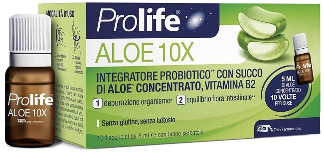 zeta farmaceutici prolife aloe 10 flaconi x 8 ml prolife ean 8056772635690