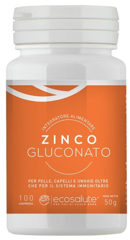 zio ecosalute zinco gluconato 100 compresse ean 8055320350054
