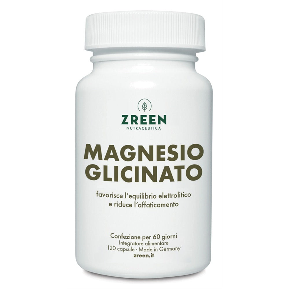 zreen zreen magnesio glicinato 120 capsule zreen ean 9507641395287