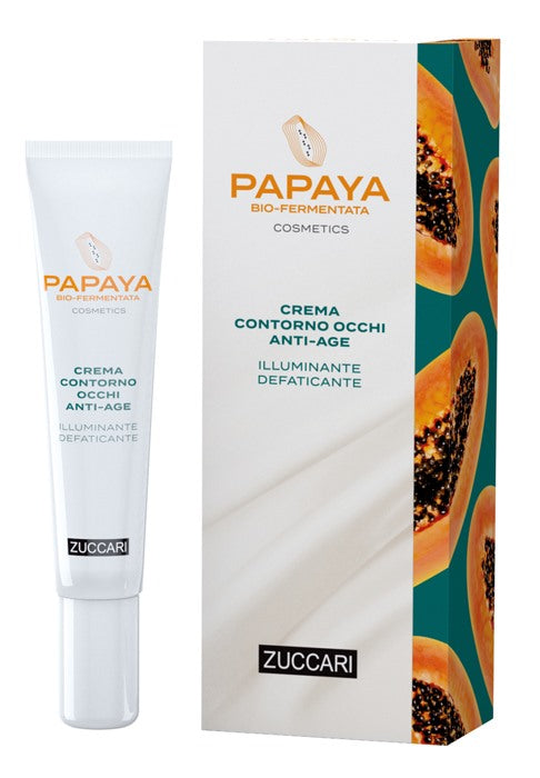 zuccari papaya cosmetics crema contorno occhi anti age illuminante defaticante 18 ml zuccari ean 8026380706303