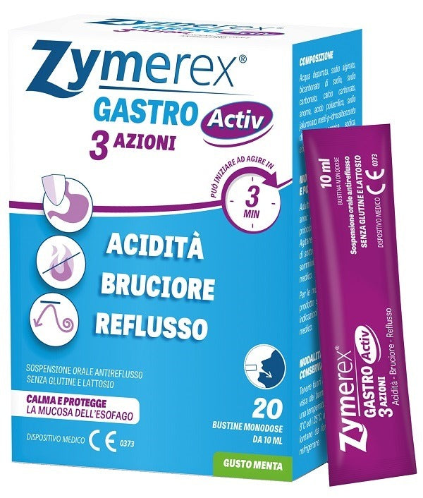 zymerex zymerex gastro activ 20 bustine da 10 ml zymerex ean 8059602150271