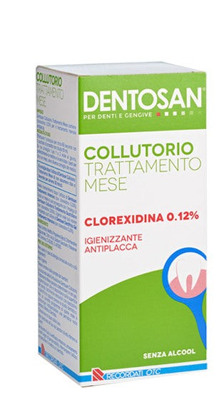 recordati otc dentosan collutorio trattamento mese 200 ml dentosan ean 8057742820122