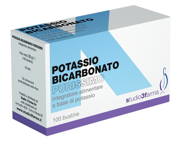 studio 3 farma potassio bicarbonato 100 bustine
