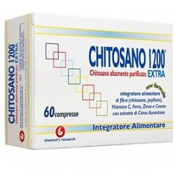 chemists research chitosano 1200 extra 60 compresse chitosano
