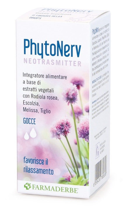farmaderbe phytonerv gocce 100 ml farmaderbe ean 8058456780658