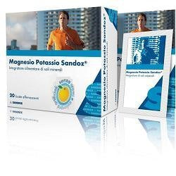 sandoz magnesio potassio 20 bustine sandoz