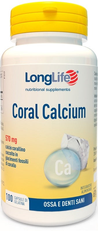 longlife longlife coral calcium 100 capsule long life ean 8054521000799