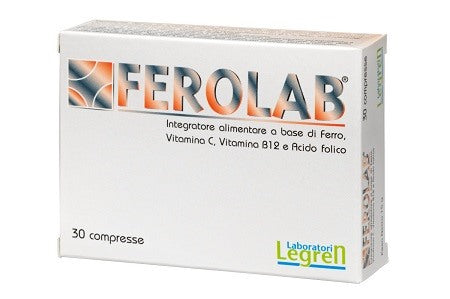 legren ferolab 30 compresse laboratori legren