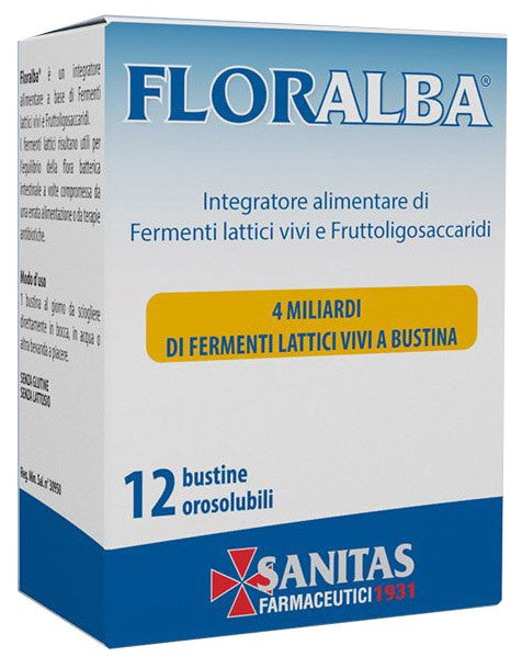 sanitas farmaceutici floralba 12 bustine