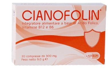 laerbium cianofolin 30 compresse gastroprotette 9 g ean 8028096001420