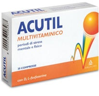 angelini ch acutil multivitaminico 30 compresse acutil ean 8000036008287
