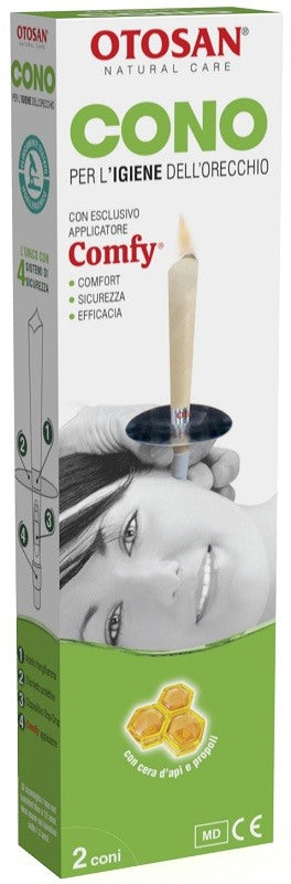 otosan promo otosan cono per ligiene delle orecchie otosanpropoli 2 pezzi otosan ean 8016887000011