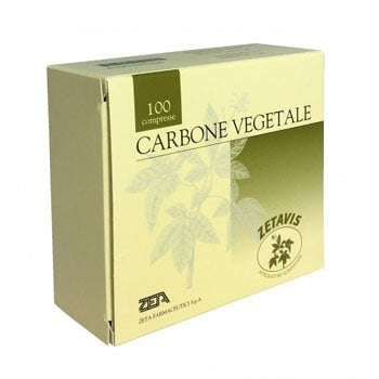 zeta farmaceutici zetavis carbone vegetale 100 compresse zeta farmaceutici