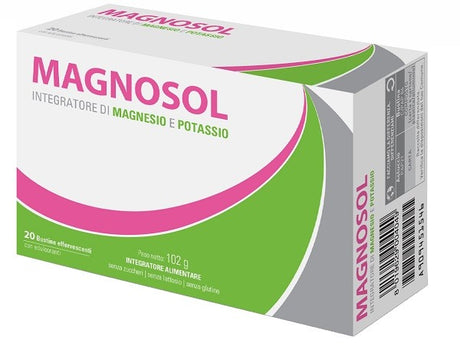 valedo magnosol 20 bustine effervescenti magnosol ean 8019629004049