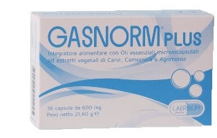 laerbium gasnorm plus 36 capsule ean 8028096001321