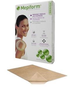 molnlycke health care medicazione mepiform atraumatica per cicatrici e cheloidi non sterile 5x75cm 5 pezzi mepiform ean 7333350422042