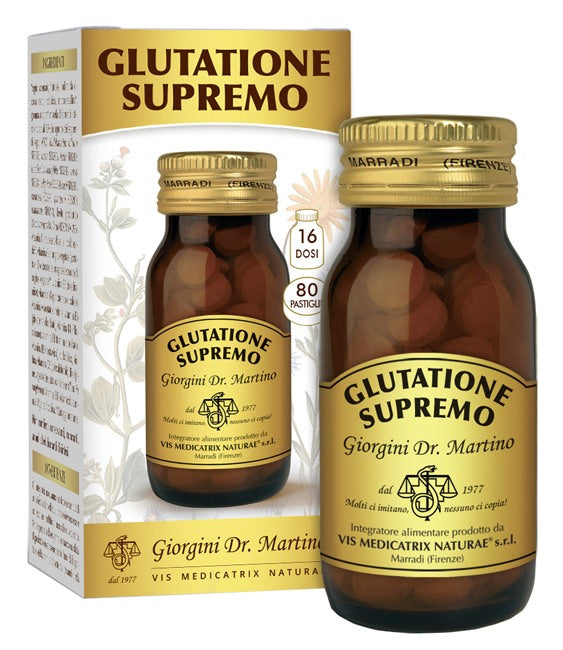 giorgini ser vis glutatione supremo 80 pastiglie giorgini ean 8034003690458