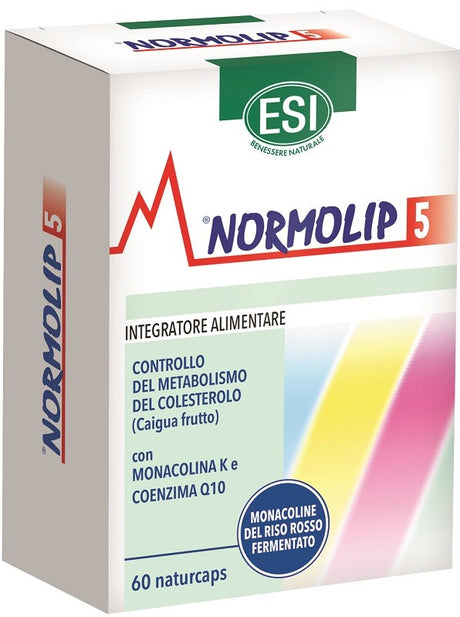esi esi normolip 5 60 capsule normolip ean 8008843010424