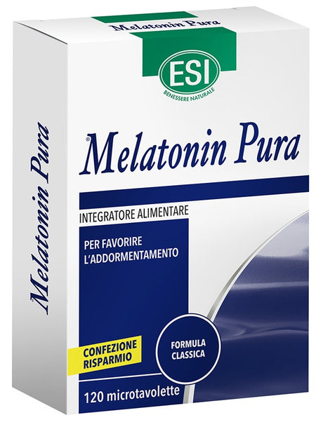 esi esi melatonin pura 120 microtavolette esi ean 8008843010905