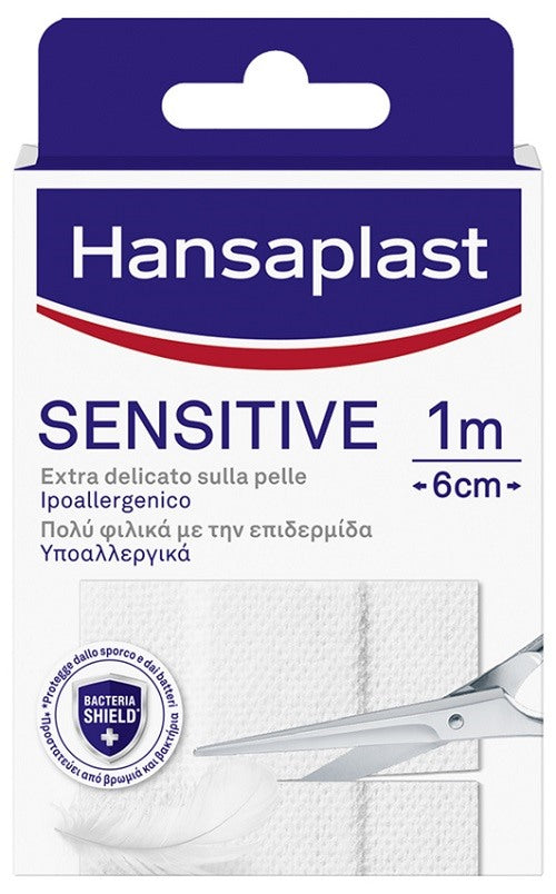 beiersdorf hansaplast hansaplast striscia sensitive pretagliata 1x6cm 10 pezzi hansaplast ean 4005800110610