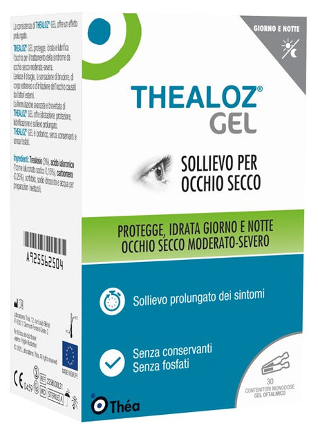 thea farma thealoz gel oftalmico 30 contenitori monodose 04 g lab thea
