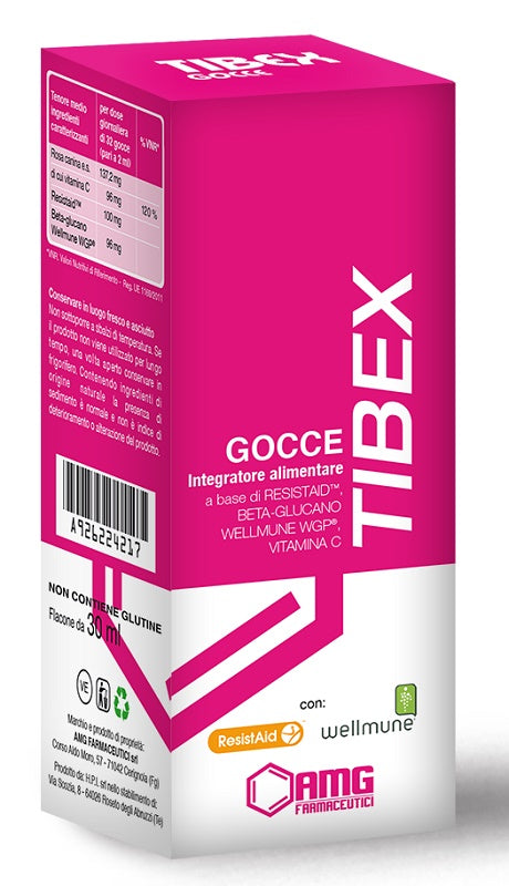 amg farmaceutici tibex gocce flaconcino 30 ml tibex