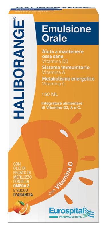 eurospital haliborange emulsione orale 150 ml haliborange
